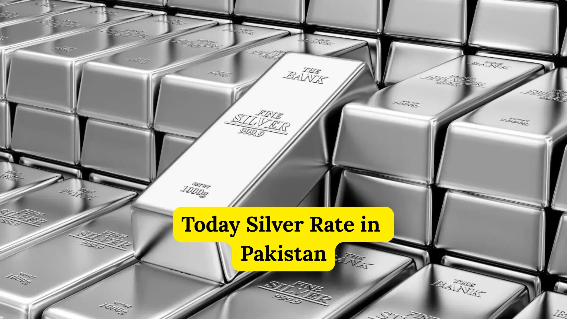 Today Silver Rate in Pakistan