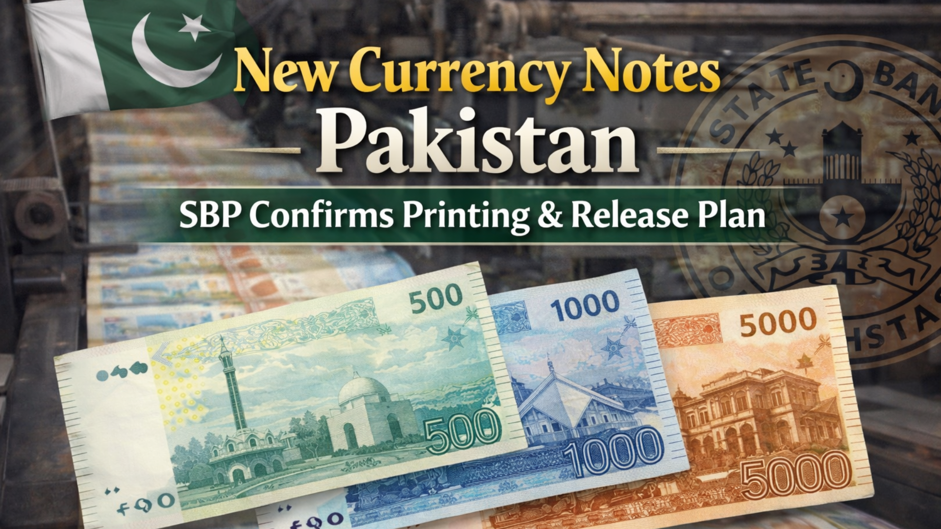 New Currency Notes Pakistan: SBP Confirms Printing & Release Plan