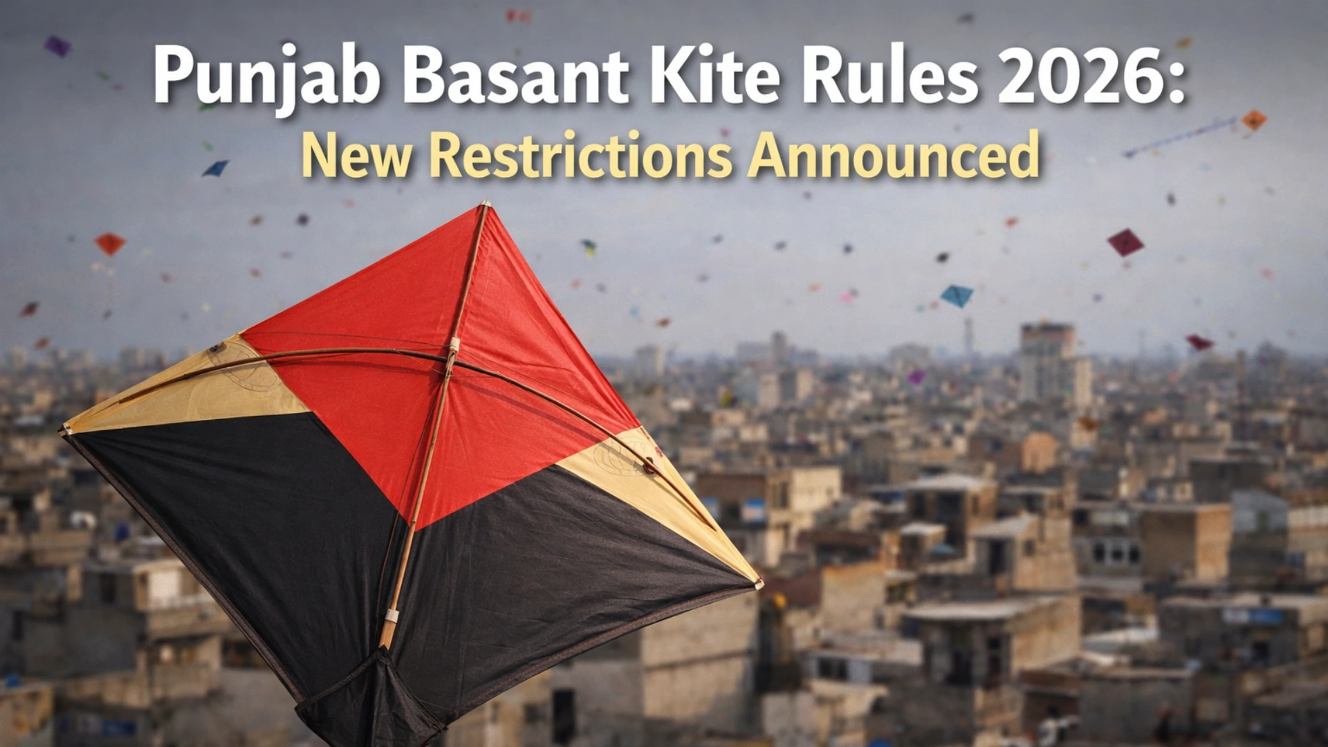 Punjab Basant Kite Rules 2026: New Restrictions Announced
