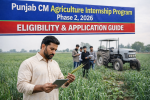 Punjab CM Agriculture Internship Program Phase 2, 2026 – Eligibility & Application Guide