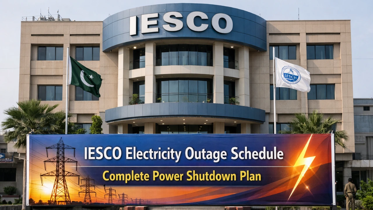 IESCO Electricity Outage Schedule – Complete Power Shutdown Plan