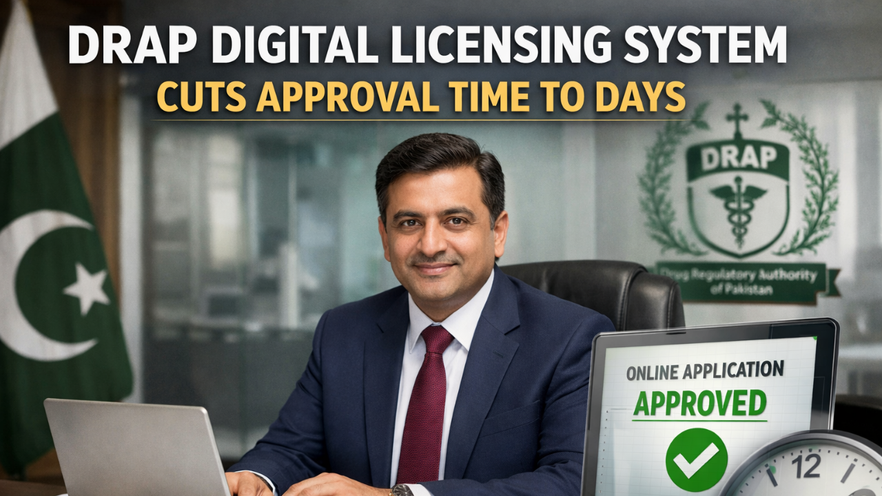 DRAP Digital Licensing System Cuts Approval Time to Days