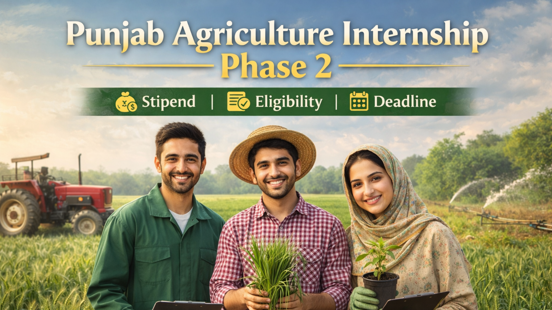 Punjab Agriculture Internship Phase 2 – Stipend, Eligibility & Deadline
