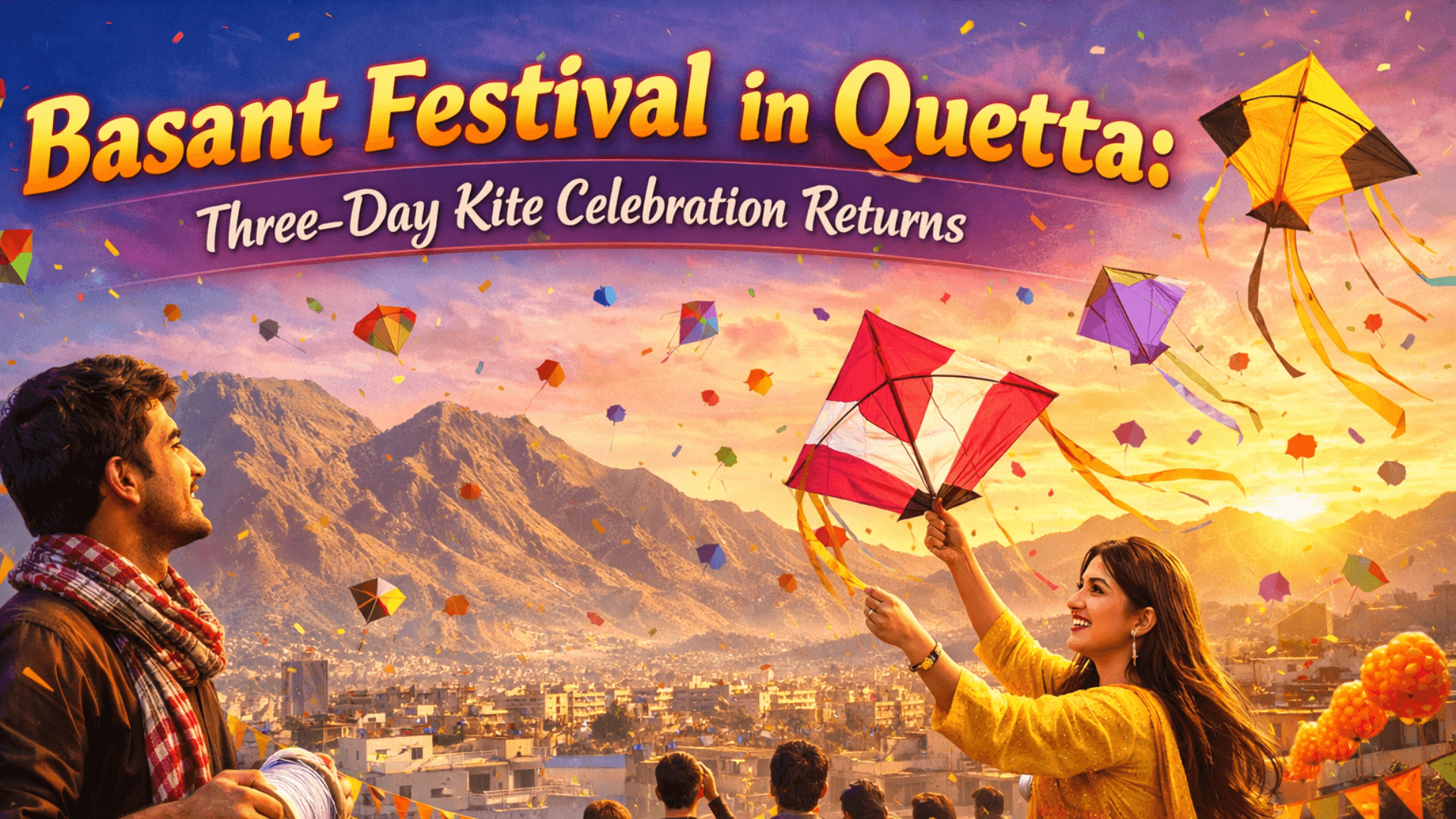 Basant Festival in Quetta: Three-Day Kite Celebration Returns