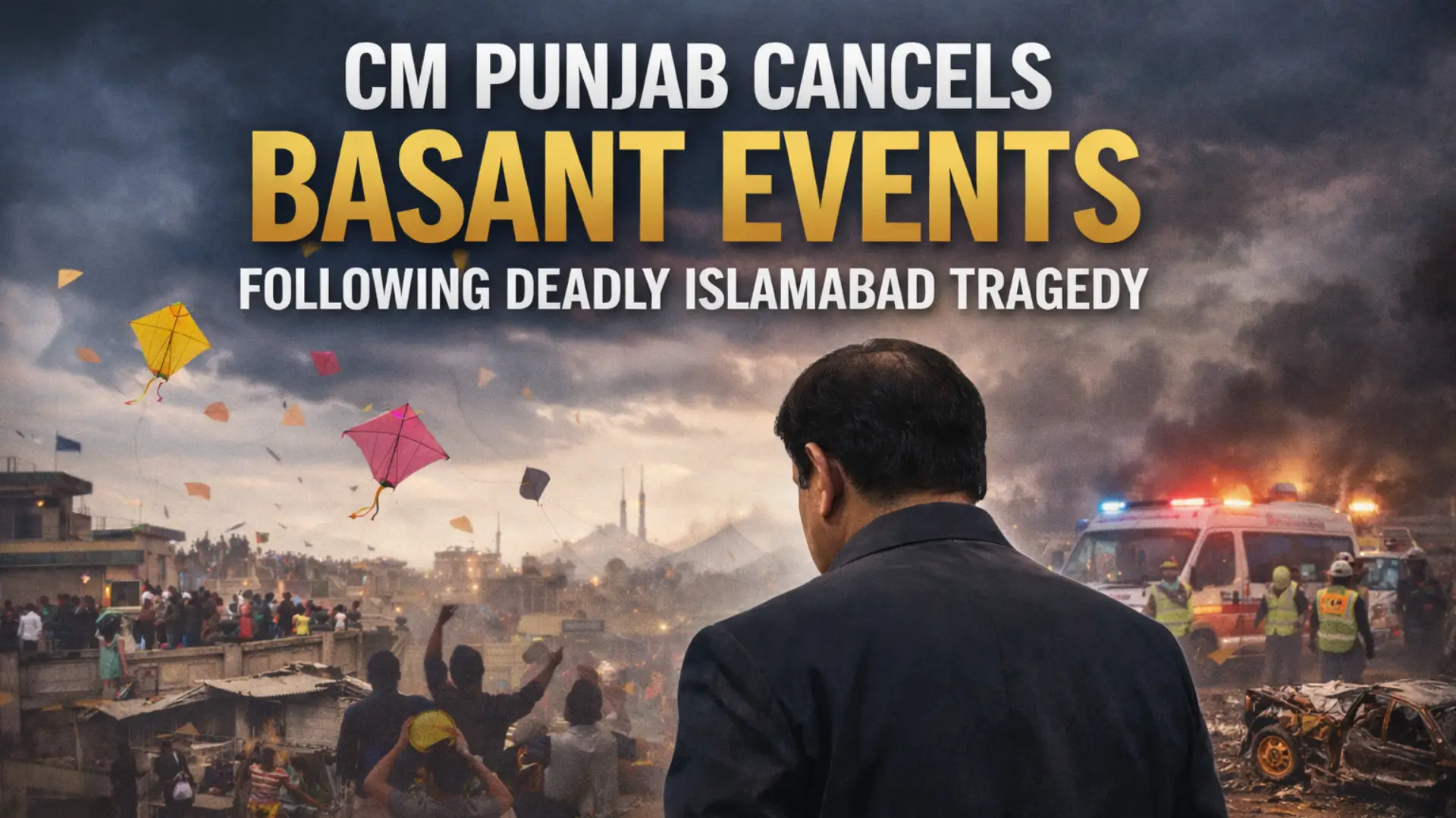 CM Punjab Cancels Basant Events Following Deadly Islamabad Tragedy