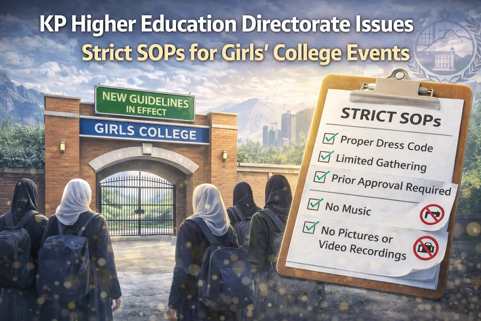 KP Higher Education SOPs