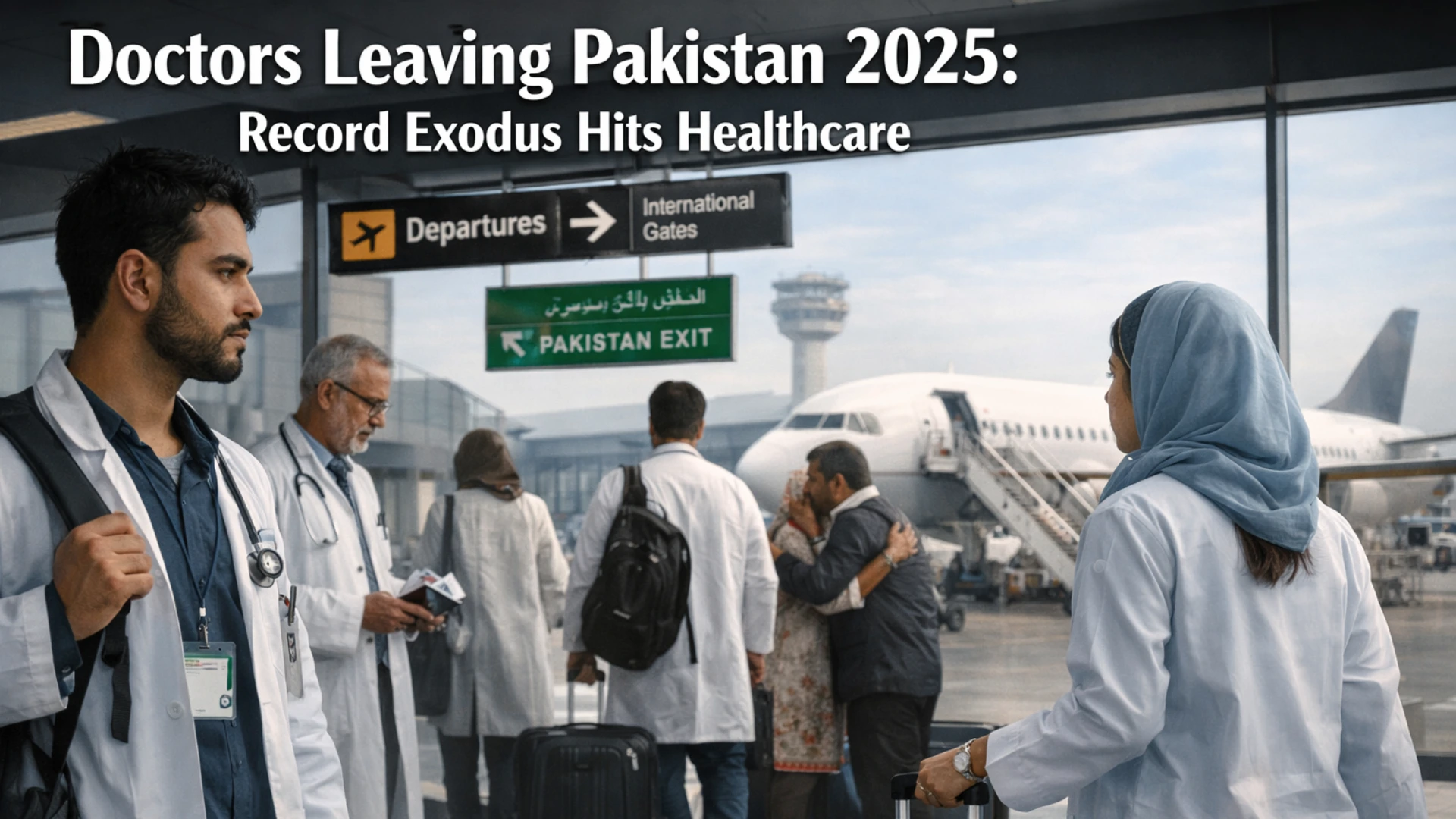 Doctors Leaving Pakistan 2025: Record Exodus Hits Healthcare