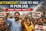 Intermediate Exam Fee Hike in Punjab Sparks Parent Protests