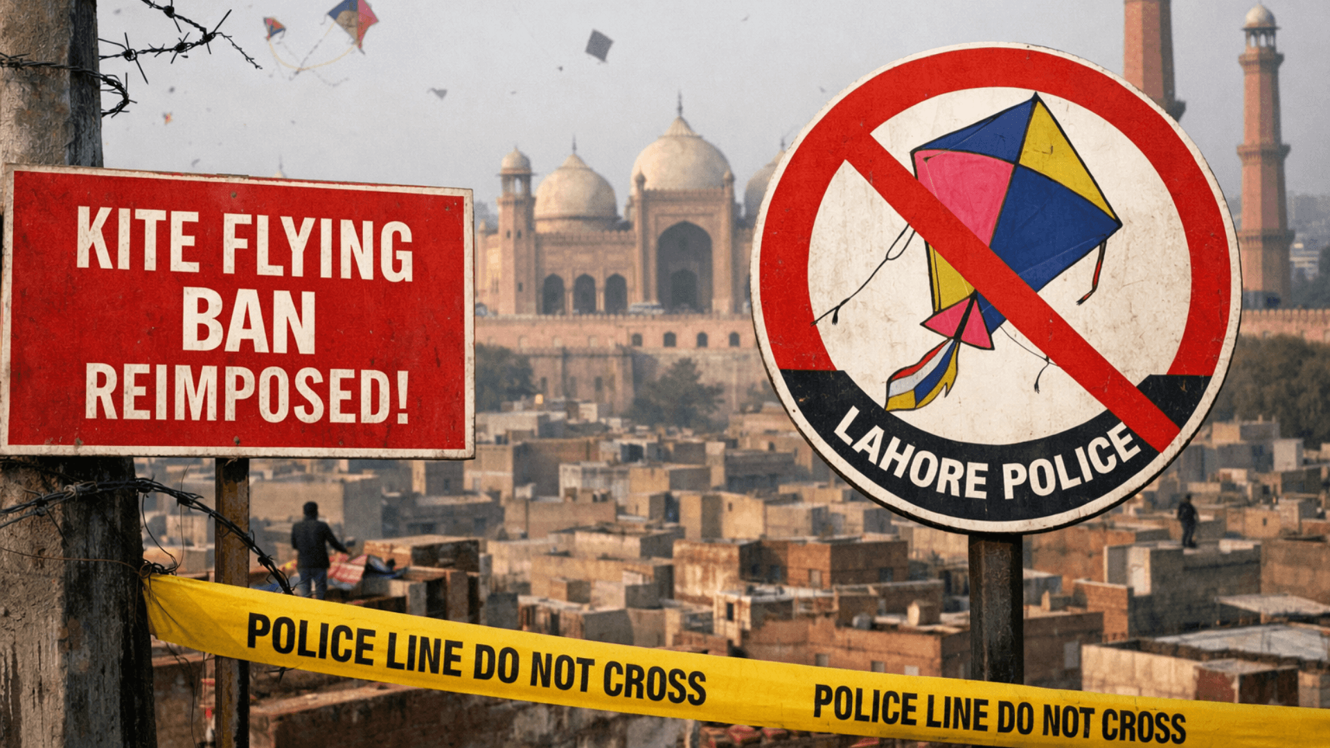Lahore Kite Flying Ban Reimposed After Basant Festival Ends