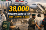 More Than 38,000 Pakistanis Deported from Gulf Countries in 2025