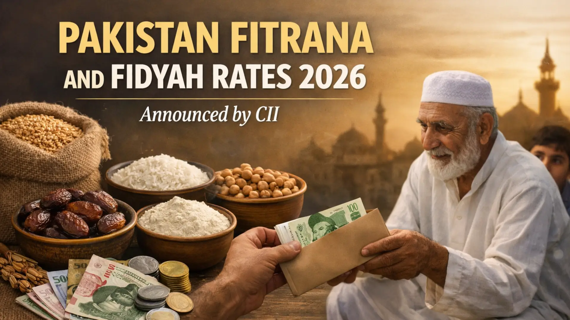 Pakistan Fitrana and Fidyah Rates 2026 Announced by CII