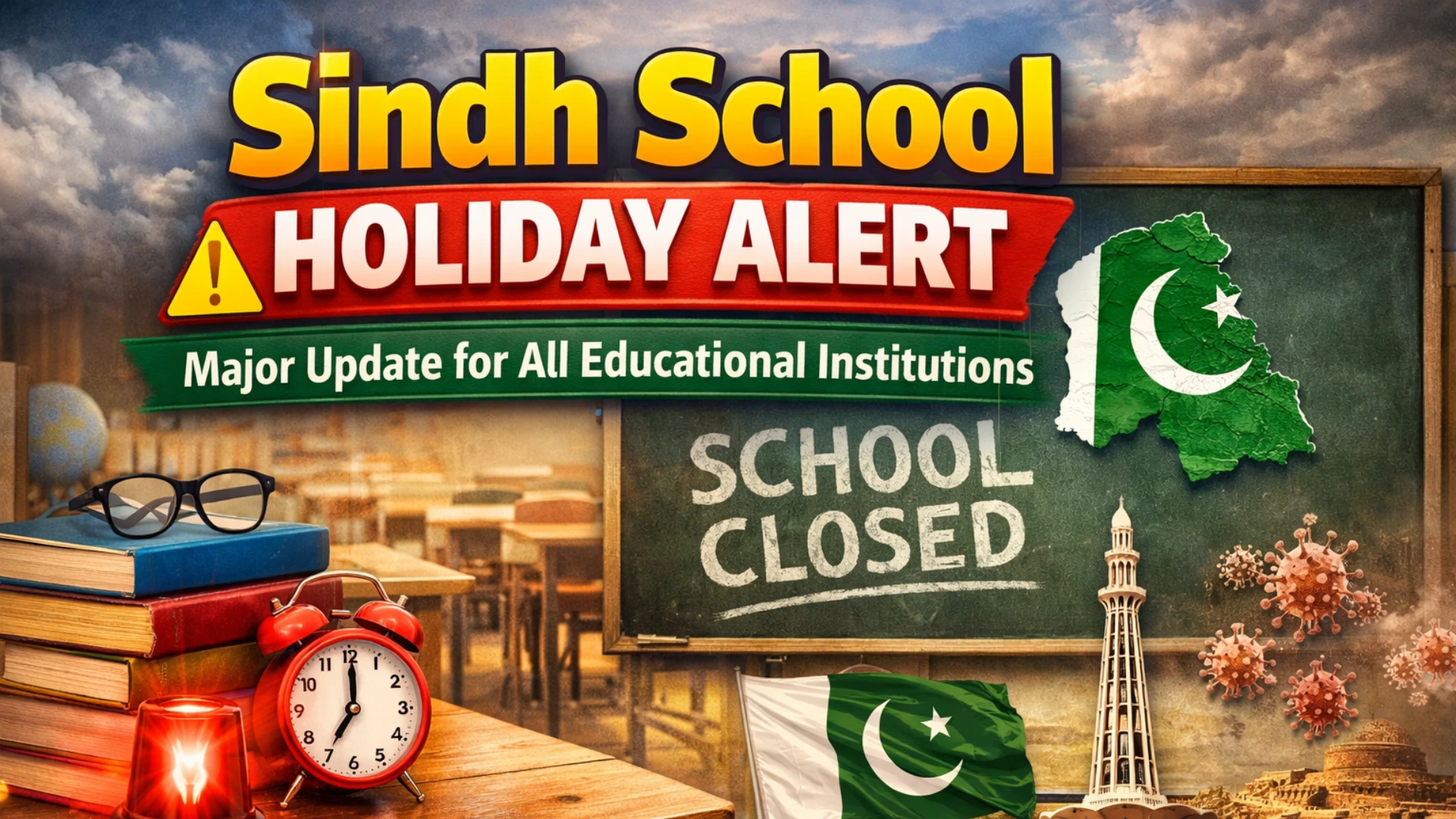Sindh School Holiday Alert: Major Update for All Educational Institutions