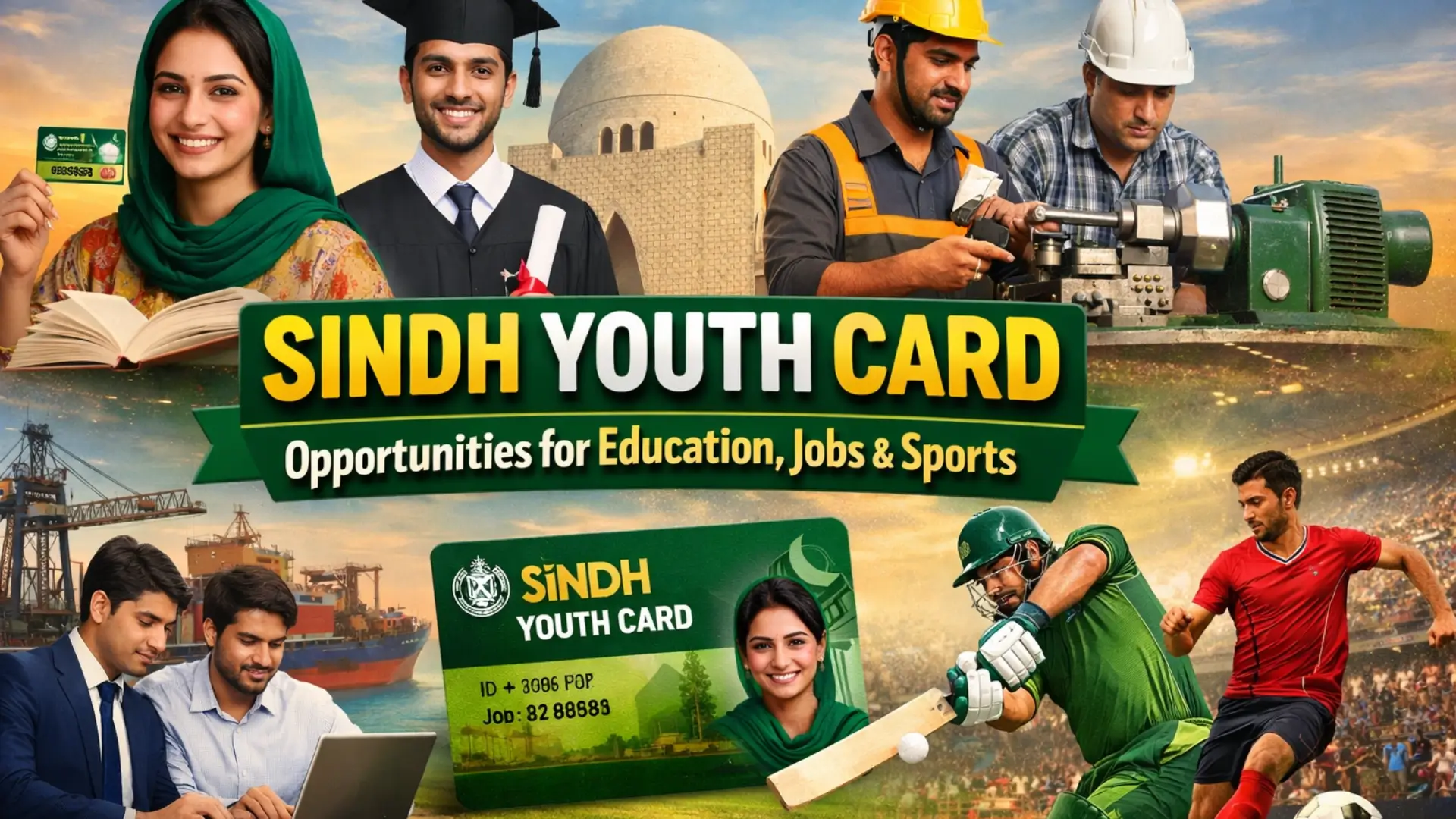 Sindh Youth Card: Opportunities for Education, Jobs & Sports
